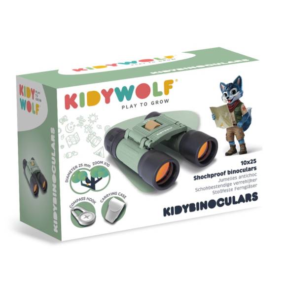 Kidywolf - Kidybinoculars - lornetka dla dzieci